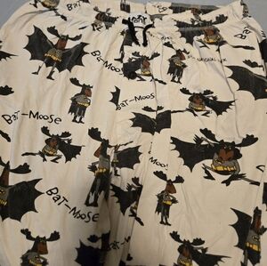 Lazy One Bat Moose PJ Pants XL